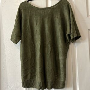 Like new ! Linen knit sweater top by Talbots